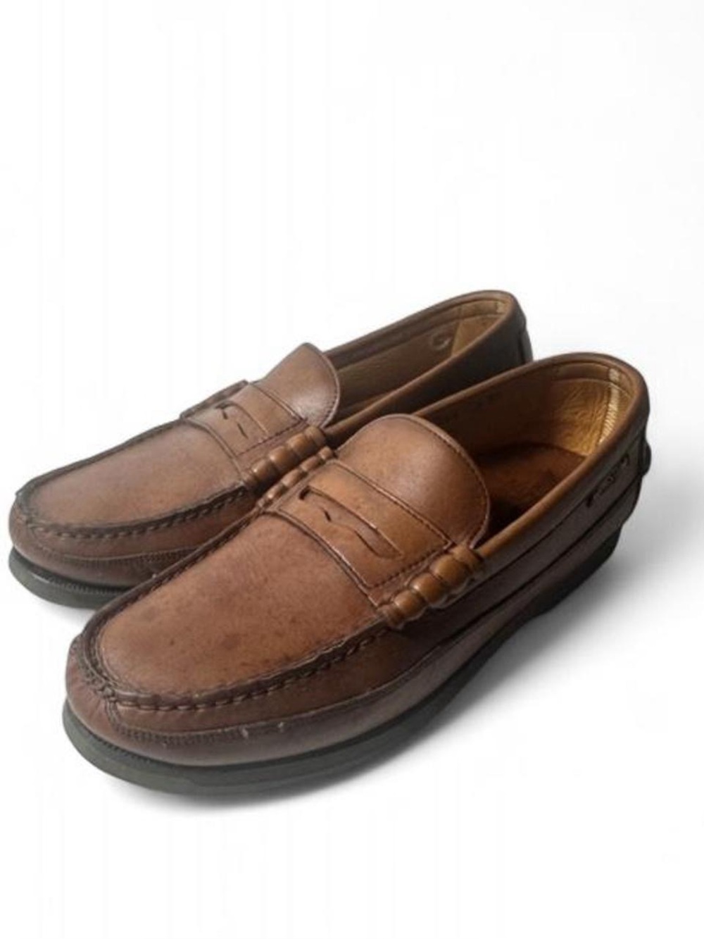 Mephisto Spinnaker Cap Vert Loafers Rust Brown Tan Mens 9 Mephisto EU 9.5